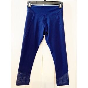 Uniquely lornajane active blue Capri mesh size XS